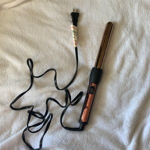 Titanium curling wand